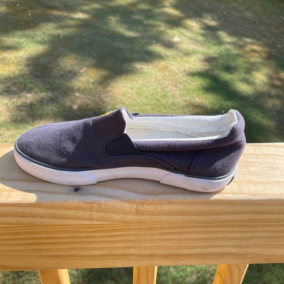 Polo Ralph Lauren Navy Canvas Slip--On Shoes Size 2 - Picture 13 of 13